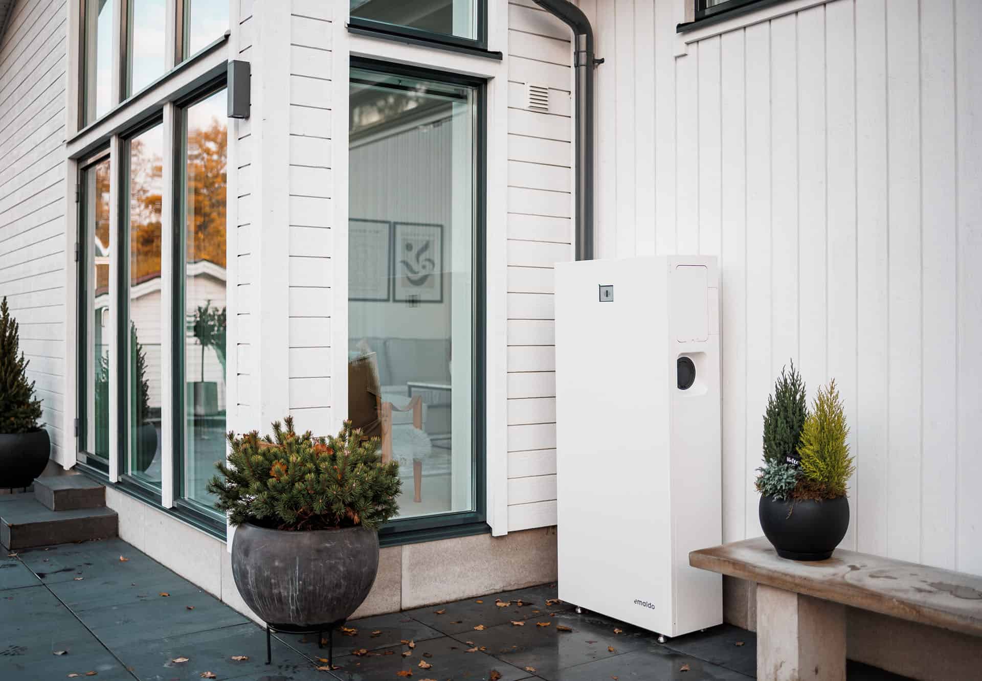 Batteripakke til hus